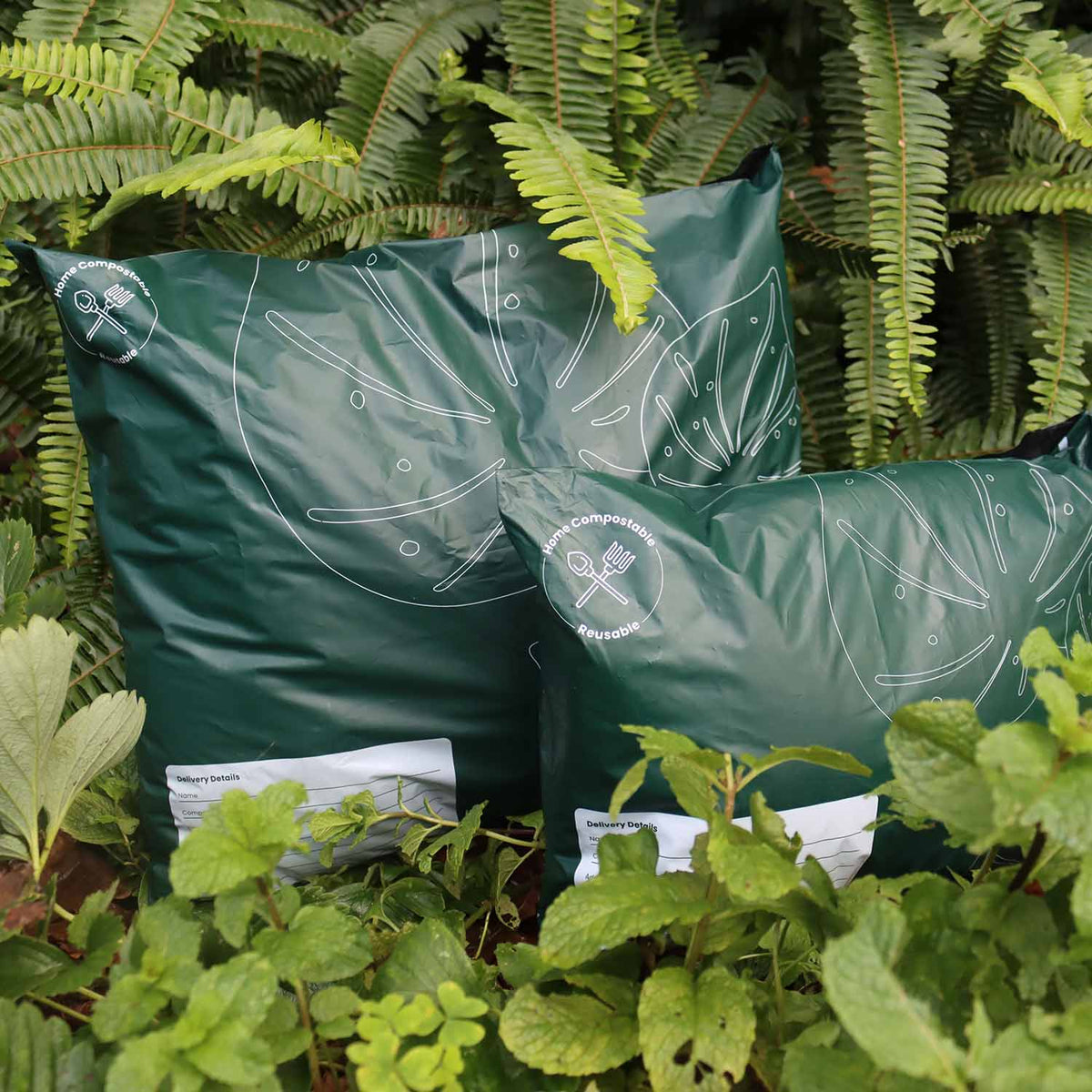 Ecopack Compostable Courier Bags Samples
