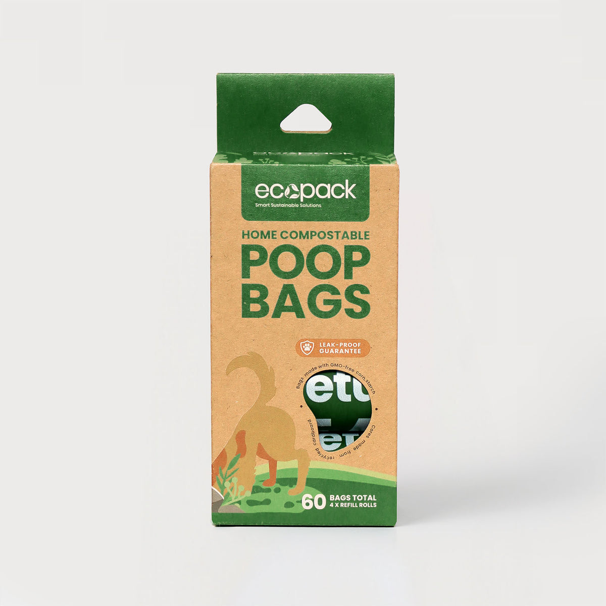 Ecopack compostable dog poop bags