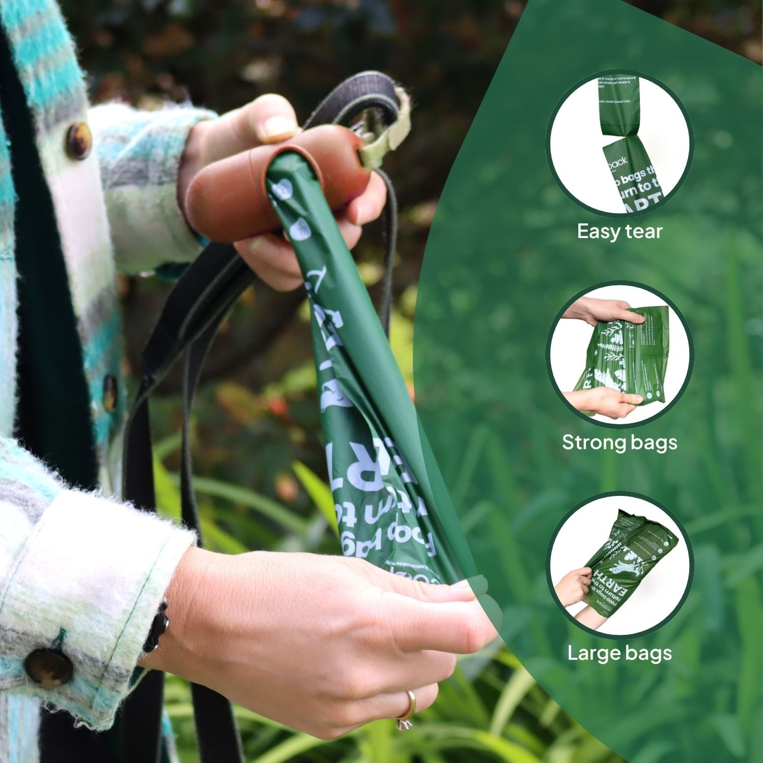 Ecopack Compostable Dog Poop Bags features