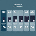 Different Ecopack Recycled Plastic Courier Bags Sizes (DLE)