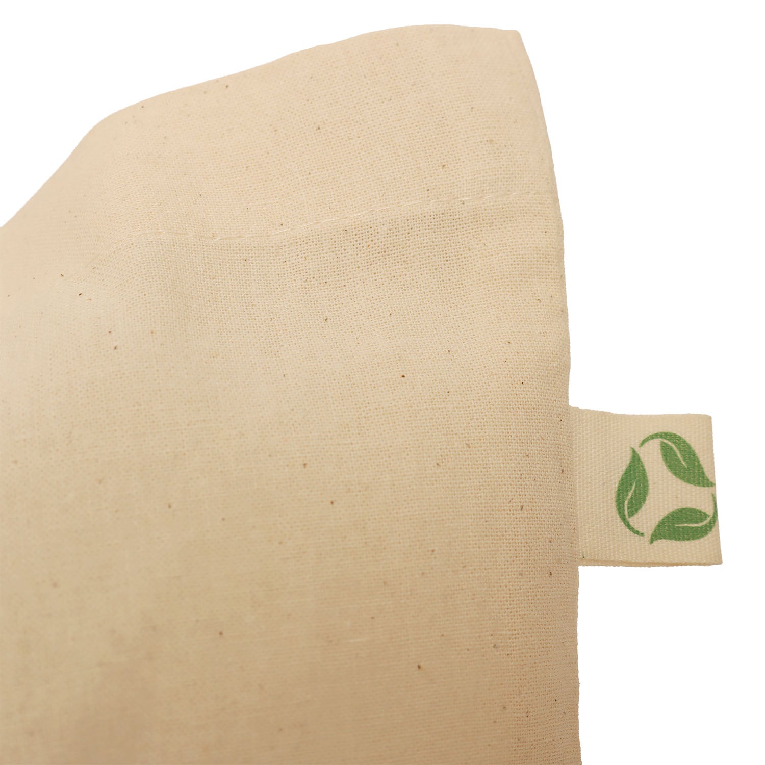 Ecobags Large Natural Calico Drawstring Bag