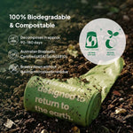 Ecopack Green Compostable Bin Liners Certified Home & Commercial Compostable