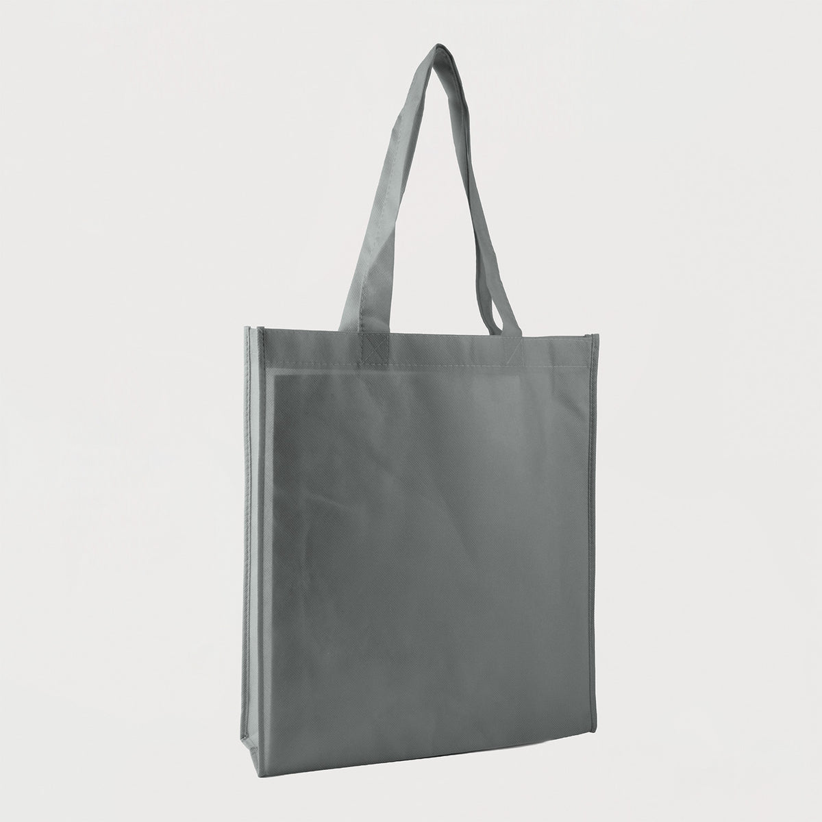 Ecobags Non-Woven Tote Bag with Gusset Grey