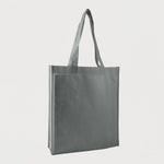 Ecobags Non-Woven Tote Bag with Gusset Grey