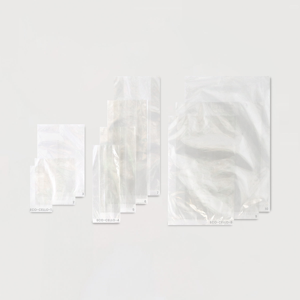 Ecopack Home Compostable Transparent Bags