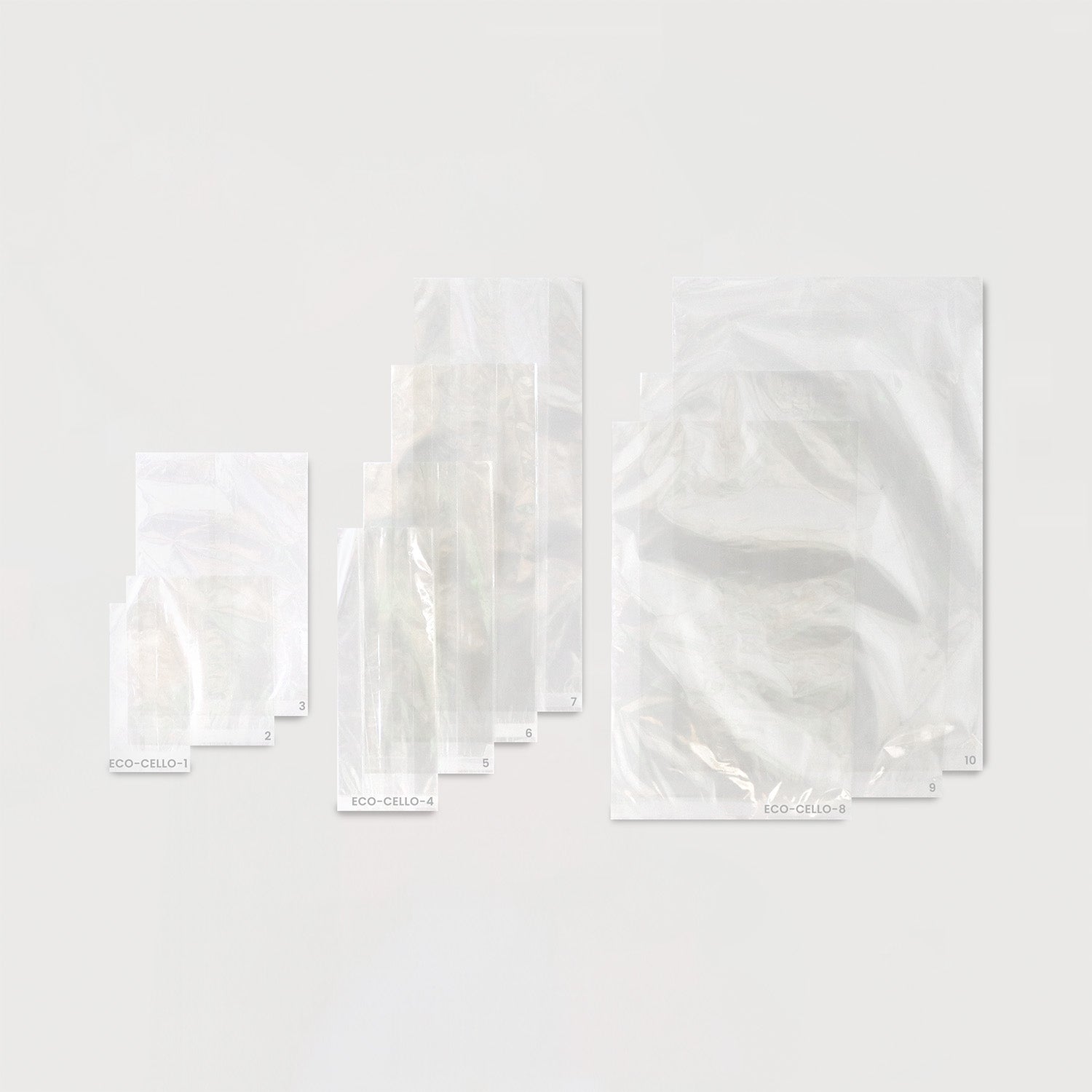 Ecopack Home Compostable Transparent Bags
