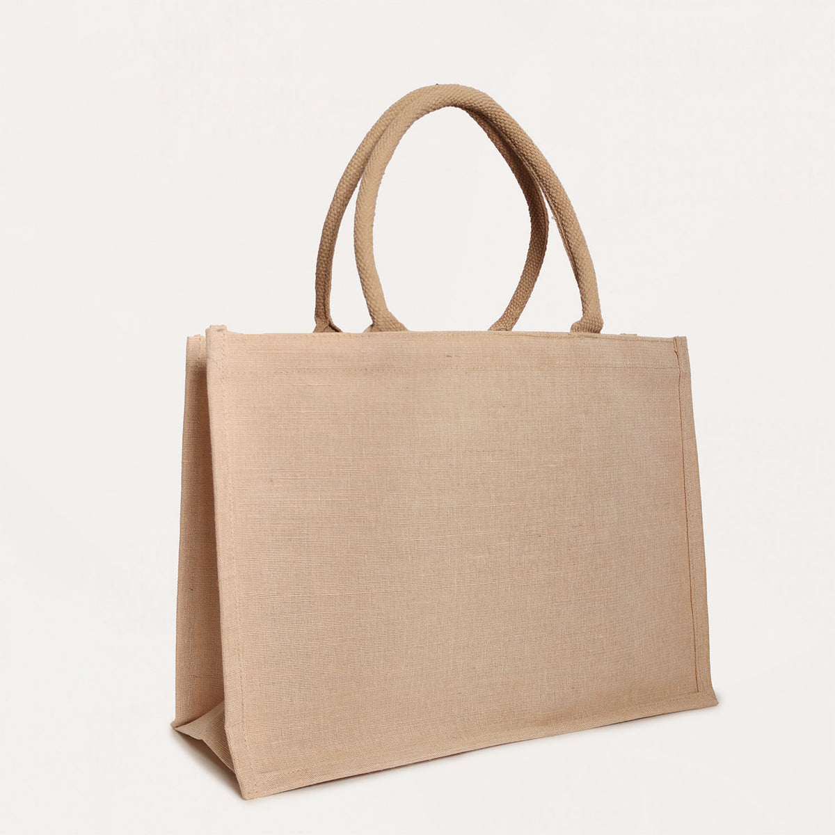 Ecobags Juco Refined Fabric Blend Reusable Shopping Bags Quarter View