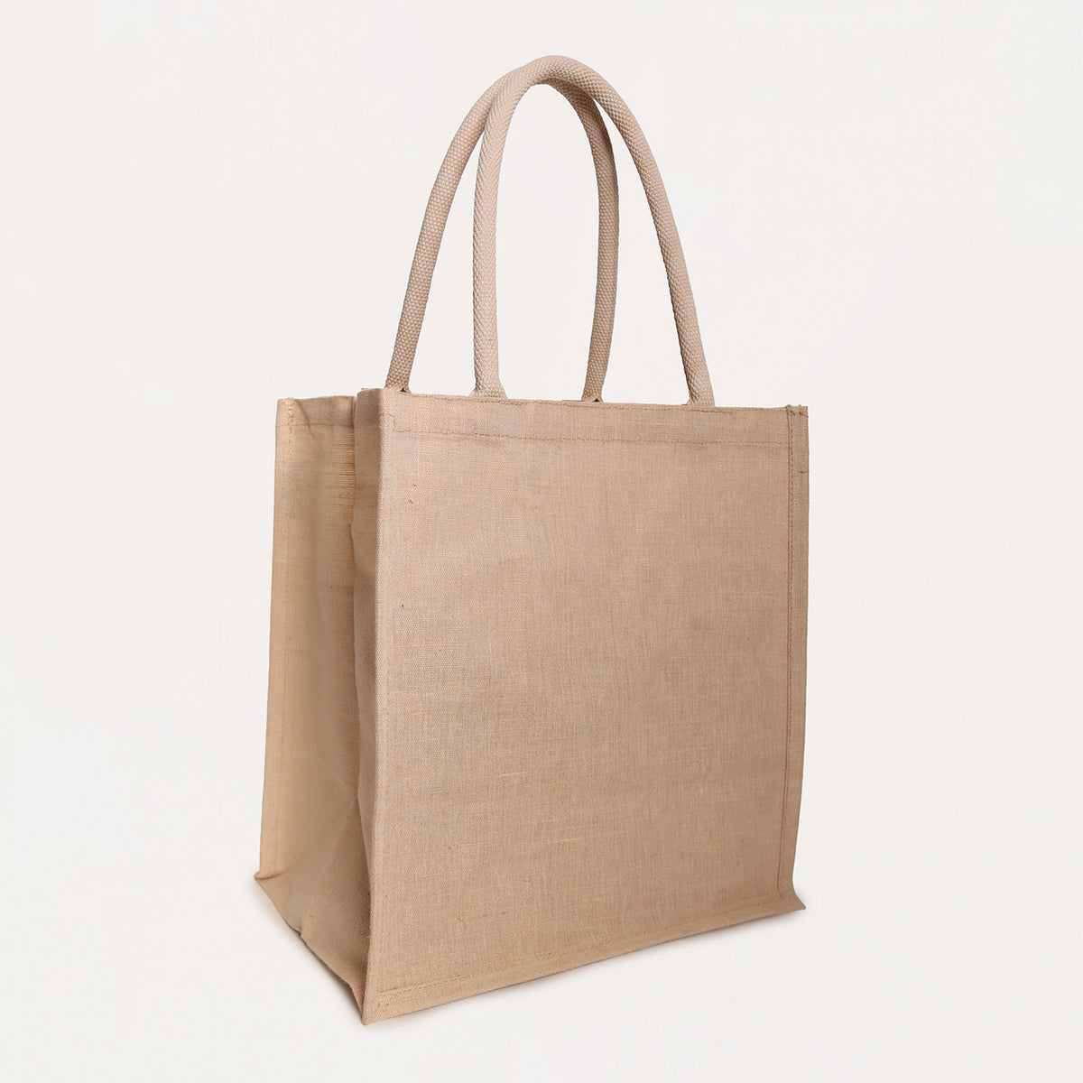 Ecobags Juco Refined Fabric Blend Reusable Shopping Bags Quarter View