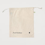 Custom Ecobags Large Natural Calico Drawstring Bags - Acorn Furniture 