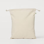 Ecobags Large Natural Calico Drawstring Bags