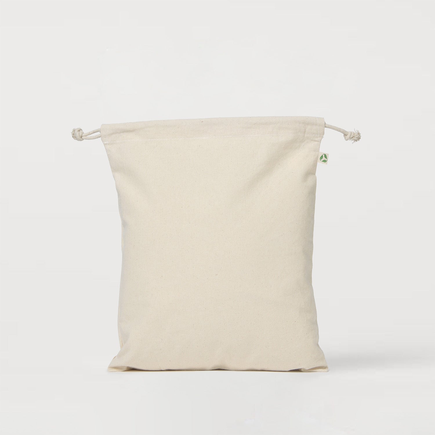 Ecobags Medium Natural Calico Drawstring Bags