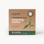 Ecopack multi-purpose bamboo cleaning cloths dispenser box 