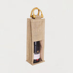 Ecobags Natural Jute Wine Gift Bags