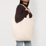 Model Carrying Ecobags Certified Organic Canvas Tote Bag ‘Good Grocer’