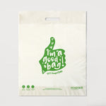 Ecopack Medium Compostable Punched Handle Retail Bags