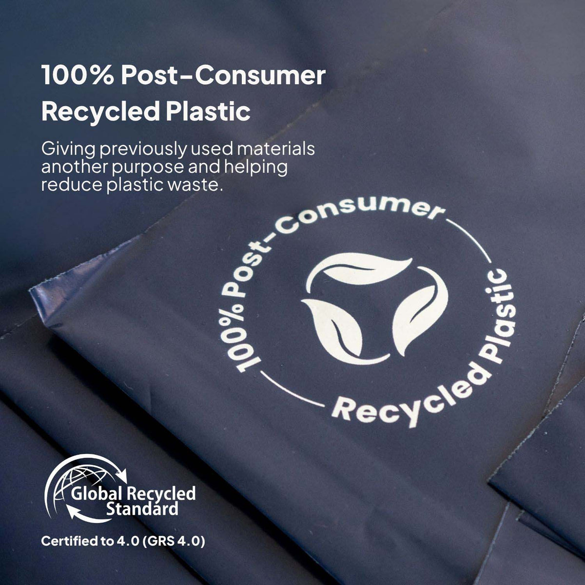 Ecopack Recycled Plastic Courier Bags Certification