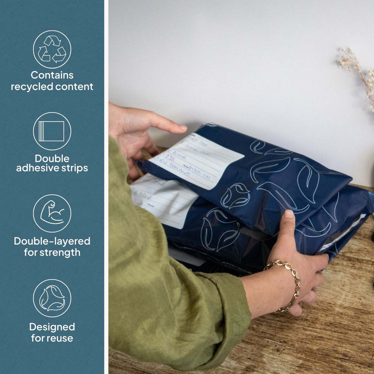 Ecopack Recycled Plastic Courier Bags Overview