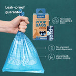 Ecopack Recycled Plastic Dog Poop 90 Bags Features