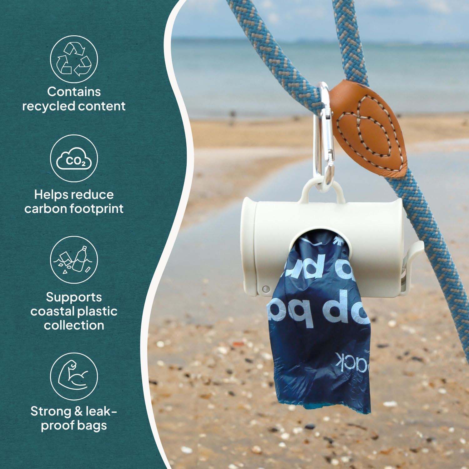 Ecopack Recycled Plastic Dog Poop 90 Bags Overview