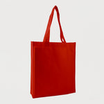Ecobags Non-Woven Tote Bag with Gusset Red
