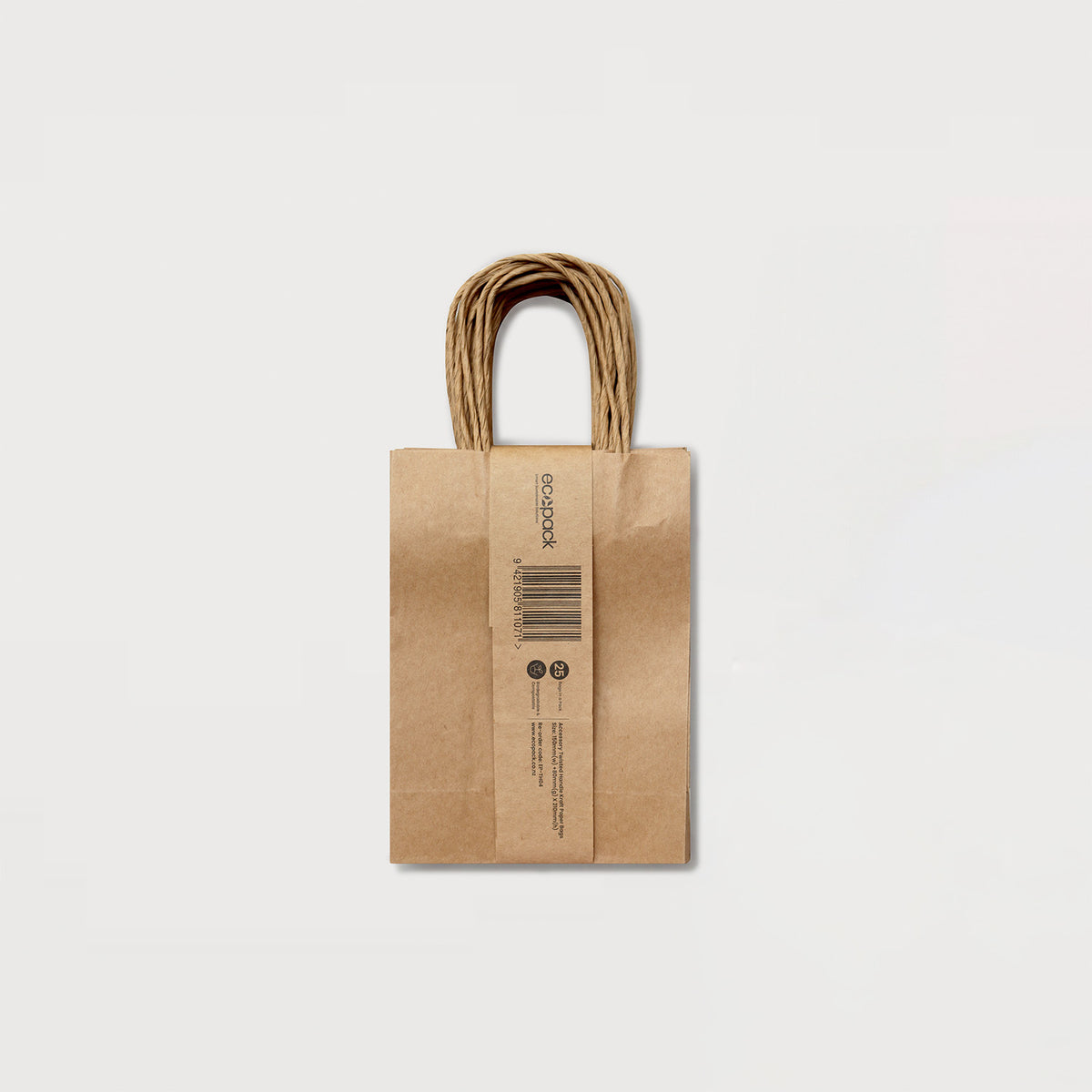 Ecopack Small/Accessory Twisted Handle Paper Bags