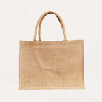 Ecobags Unlined Natural Jute Shopping Bags