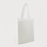 Ecobags Non-Woven Tote Bag with Gusset White