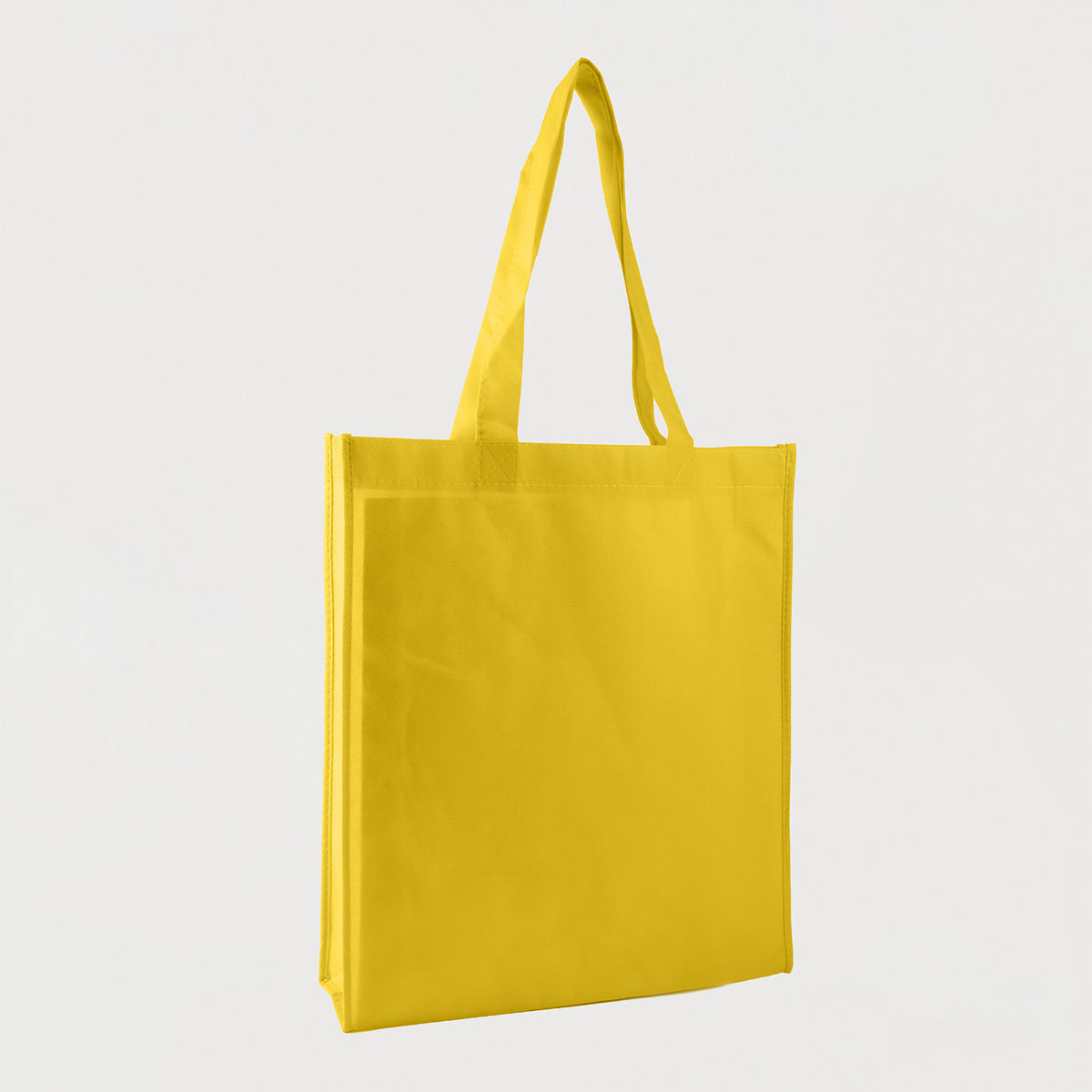 Ecobags Non-Woven Tote Bag with Gusset Yellow
