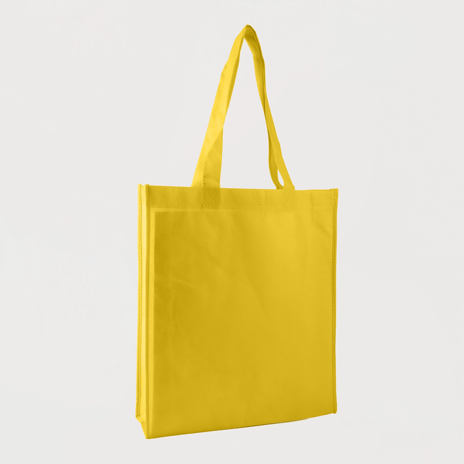 Ecobags Non-Woven Tote Bag with Gusset Yellow