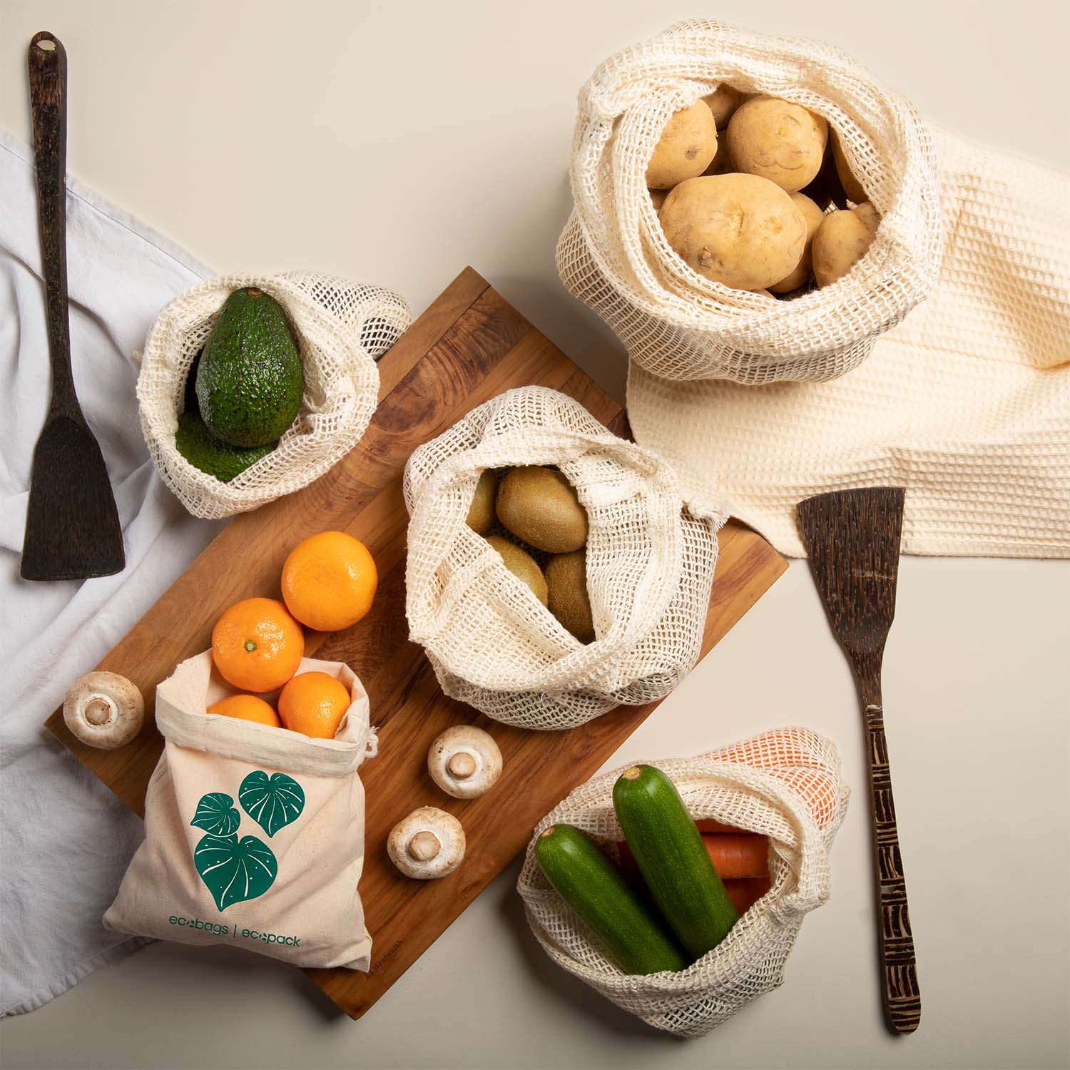 Ecopack Zero Waste Produce Set Lifestyle