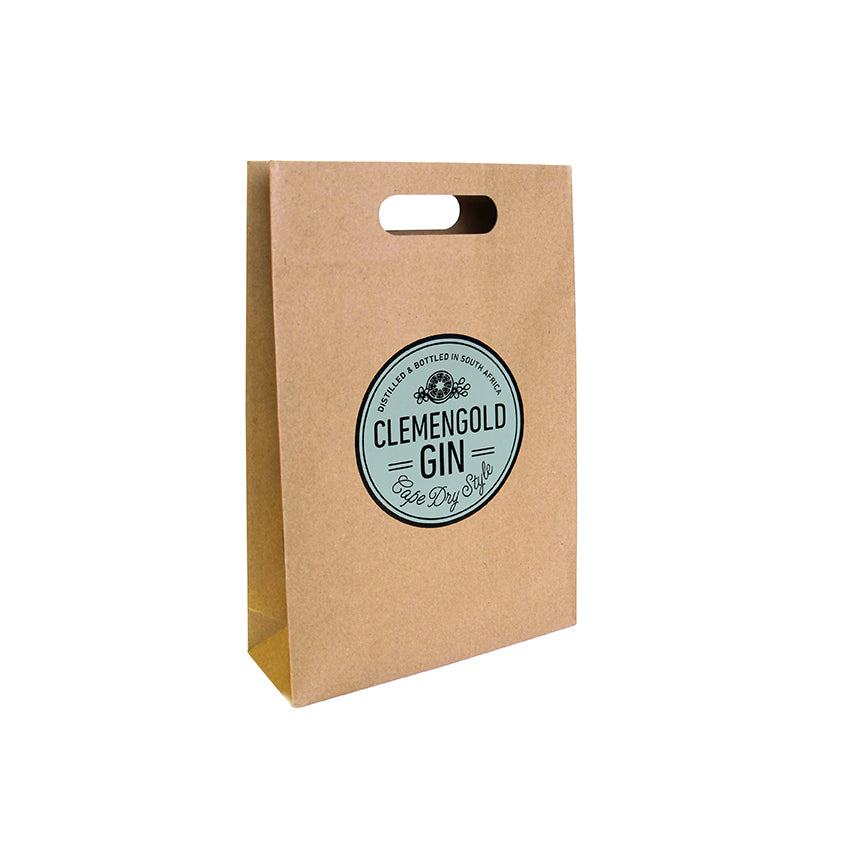 EP-S11 Small Punched Out Handle Paper Bags - Set of 25 — Ecobagsnz